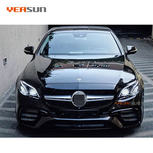 Griglia anteriore di alta qualità nera o cromata <span class=keywords><strong>W213</strong></span> A MGS style per <span class=keywords><strong>mercedes</strong></span> classe e <span class=keywords><strong>w213</strong></span> <span class=keywords><strong>2016</strong></span> 2017 2018 2019 - Product Image 6