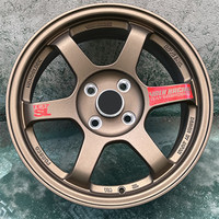 Rueda de Aro Ancho de 14/15/16/17/18 Pulgadas 5.5J-8J ET35 para Fit, Odyssey, Excelle, Lancer Evolution