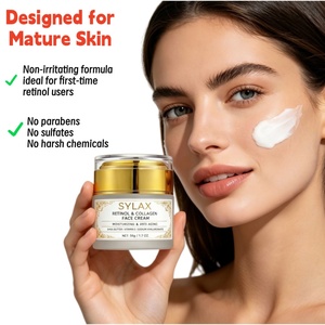 <span class=keywords><strong>Crema</strong></span> Antiarrugas con Colágeno y Ácido Hialurónico <span class=keywords><strong>para</strong></span> Rostro y Cuello, Humectante Nocturno <span class=keywords><strong>para</strong></span> <span class=keywords><strong>Hombres</strong></span> y Mujeres, Cuidado Facial de la Piel - Product Image 4