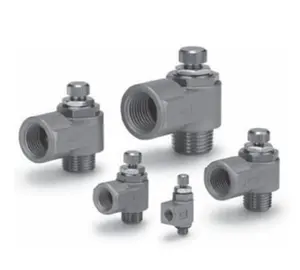 SMC AS2201-01-F06S speed control valves with quick change joint metal body elbow type Pneumatic joint