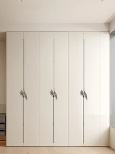 Poignée en alliage de zinc en forme de feuille avec incrustation en similicuir, poignée longue assortie gauche et droite pour porte de placard ou de meuble - Product Image 4