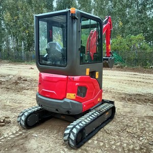 Mini Excavadora Roja Multifuncional para Agricultura y Huertos - Product Image 2