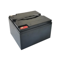 Boîtier de batterie au lithium vide en plastique ABS gris, moulage par injection, ES12-22, 12v 22ah, véhicule électrique, lithium Lifepo4