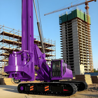 Foreuse rotative robuste pour travaux municipaux, profondeur de forage 90 mètres, foreuse rotative intelligente