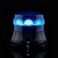 Feux de signalisation rotatifs à LED SENKEN DC10-30V, lumière stroboscopique d'avertissement, IP65, ambre, pour les secours d'urgence, les véhicules d'ambulance et de pompiers