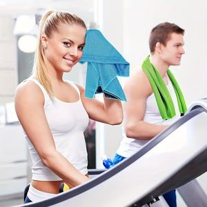 Toalla Deportiva al por Mayor con Mini Set de Gel de Silicona, Portátil, de Fibra de Poliéster Fría, para Fitness, Correr, Aire Libre, de Secado Rápido y Refrescante - Product Image 2