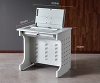 Meubles d'école modernes en métal RSD Wholesale, bureau d'ordinateur pour laboratoire, enseignant, étudiant, écologique, durable, OEM accepté