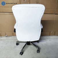 Chaise de bureau inclinable avec repose-pieds et soutien lombaire pour une relaxation maximale