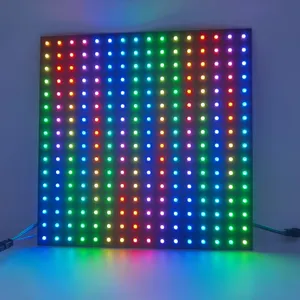  Personalizável Endereçável RGB 5050 SK6812 WS2812B Individual Colorido Digital LED Matrix Display Painel Luzes