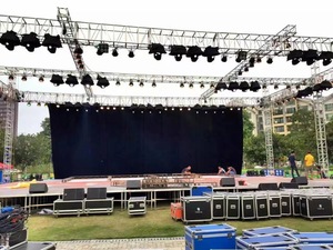 Chất lượng tốt nhôm sân khấu buổi hòa nhạc sân khấu với tải mạnh mẽ mang sân khấu sự kiện để bán - Product Image 2