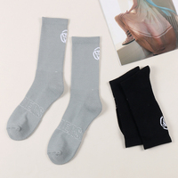 Chaussette humidité Wickin sport professionnel chaussette texturée hommes Baseball Designer Logo chaussettes de Sport