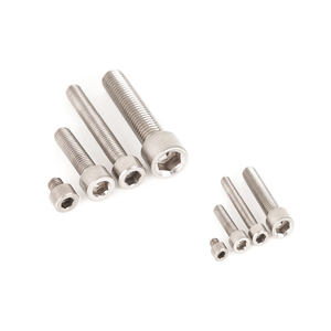 Tuercas de Titanio M14 / 1.5, Pernos de Cabeza Cilíndrica con Rosca Larga, Pernos de Titanio para Bicicleta, Pieza de Motocicleta - Product Image 2