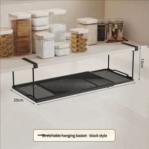 Estante para Especias Plegable de Acero al Carbono, Sin Necesidad de Taladrar, Diseño Moderno, Fácil de Montar, de un Solo Nivel, para Almacenamiento en la Cocina - Product Image 2