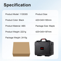 Pour PS5 sac de rangement mince étanche à l'humidité coque dure ABS Aviation boîtier étanche étui de vol accessoires numérique