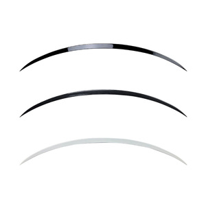 Mercedes-Benz C-Class W206 Rear <b>Wing</b> Spoiler 2022+ Carbon Fiber Texture Piano <b>Black</b> Arctic White ABS Trunk Lip - Product Image 3