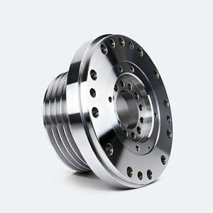 Индивидуальный промышленный ременной шкив KXR из нержавеющей стали с 6 канавками, обработанный на станке с ЧПУ, для центрифуг и сепараторов - Product Image 3