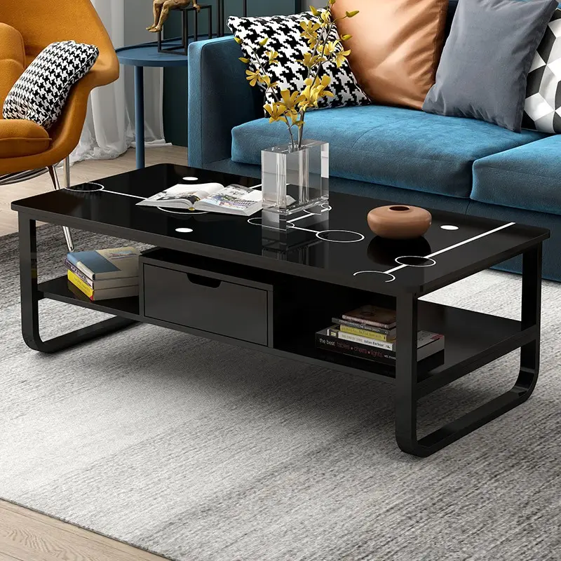 Luxury Modern Classic Coffee Table Desk Hot Sale Solid Wood Coffee Table