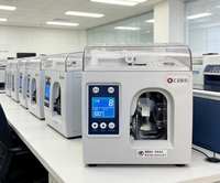 Machine à cerclage automatique de billets de banque Huijin série ZB avec construction métallique, vitesse de cerclage de 2,5 s pour usage bancaire et financier