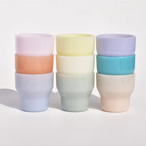 200/230ml stocké à chaud empilable bambou Joint opale Jade-Imitation <span class=keywords><strong>Mosser</strong></span> lait clair verre bière peut Jade verre tasse - Product Image 6