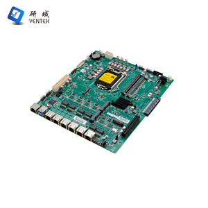 Carte mère industrielle pare-feu 6 RJ45 LAN Z390 LGA 1151 2 DDR4 SODIMM MSATA HD VGA Mini PCIe Wi-Fi TPM 4 COM PCIe X8 - Product Image 1