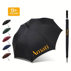 Paraguas de Fibra de Vidrio Personalizado con Logotipo, de Apertura Automática, Resistente al Viento, Impermeable, de Alta Calidad, Estilo Vintage, para Regalos Corporativos - Product Image 1