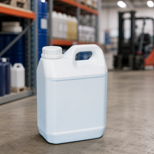 2,5L 1000ml HDPE Quadratischer Kunststoffbehälter Kanister mit Integriertem Tragegriff 45mm Halsöffnung für Flüssigkeiten Chemikalien Öl Schmiermittel - Product Image 3