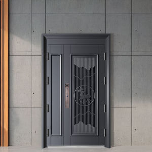 Puerta Principal Blindada <span class=keywords><strong>de</strong></span> Acero Inoxidable Reforzado <span class=keywords><strong>con</strong></span> Cerradura Inteligente, Puerta <span class=keywords><strong>de</strong></span> Entrada Principal para el Hogar, Puerta Exterior <span class=keywords><strong>de</strong></span> <span class=keywords><strong>Seguridad</strong></span> <span class=keywords><strong>con</strong></span> Pernos - Product Image 1