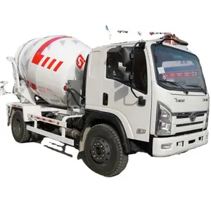 China 4X2 new concrete mixer truck 15 ton weight for sale