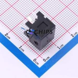 PJ-343L-EP Audio Connector (Headphone) Through hole Component (THT) Connector 300mA 30V Phosphor Copper Silver - Product Image 2