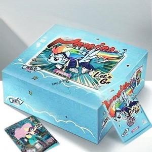 Venta al por Mayor <span class=keywords><strong>de</strong></span> Cartas Coleccionables <span class=keywords><strong>de</strong></span> Anime Kyou My Little Poni Friendship Is Magic Fun Shadow 4 Rare CR TCG Mysterious Box - Product Image 5