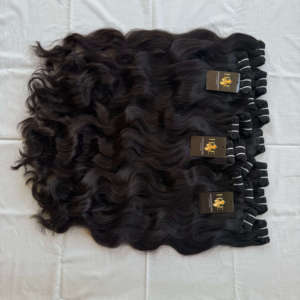 100% Unprocessed Indian Virgin Hair Bundles with Hd Closure <b>Body</b> <b>Wave</b> Human Hair Bundles Raw curly Temple hair Weave - Product Image 1
