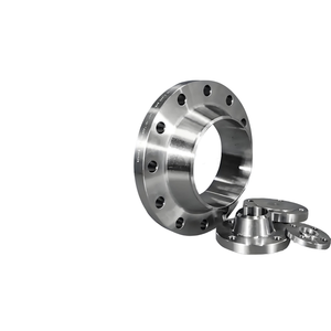 Flanges en acier inoxydable duplex SUNJOY ASME B16.5, application industrielle, col de soudure RF <span class=keywords><strong>FF</strong></span>, 6 trous de boulons, diamètre 6, sablé - Product Image 1