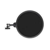 Support antichoc professionnel en plastique pour microphone avec filtre anti-pop et tête articulée pour studio et diffusion