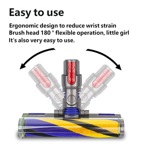 <span class=keywords><strong>Brosse</strong></span> électrique pour sols à lumière verte compatible avec <span class=keywords><strong>Dyson</strong></span> V7/V8/V10/V11//v12/v10slim pour un usage domestique - Product Image 5