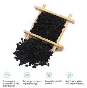 3mm 4mm Extruded Activated Carbon Pellets For H2S Removal