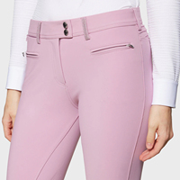 Pantalons d'équitation personnalisés professionnels pour femmes, culottes élastiques, pantalons d'équitation skinny, culottes entièrement en silicone