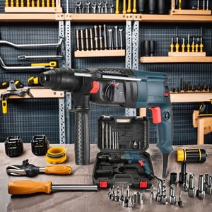 畅销220V电动拆卸锤钻电动工具DIY级破碎机钻孔机电动旋转锤 - Product Image 2