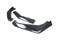 Nouvelle lèvre inférieure avant en fibre de carbone (3 pièces) pour Corvette C7 2014-2019 avec pare-chocs ZR1 réplique, rétrofit/amélioration TW CHV-C7-94