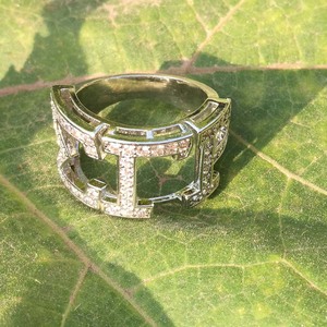 Anello Sigma Gamma Rho, Organizzazione Sorority/Fraternity, <span class=keywords><strong>Argento</strong></span> <span class=keywords><strong>Sterling</strong></span>, Anello di Fidanzamento con Zirconia Cubica, <span class=keywords><strong>Anelli</strong></span> da Dito per Sorority GRECA - Product Image 4