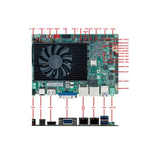 Placa Base Industrial ITX de 3.5 Pulgadas, Celeron J6412, 16G DDR4, USB, COM, Disco Duro, Gráficos Integrados, Compatible con Win10/11 - Product Image 1