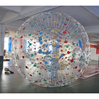 Boule gonflable de Zorb d'herbe d'adulte de boule de hamster Boule gonflable de Zorb pour des enfants