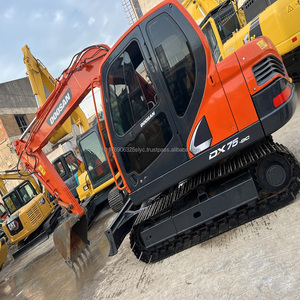 Doosan รถขุด Dx75-9c มือสองรถตักดินขนาดเล็กอุปกรณ์ก่อสร้าง - Product Image 3