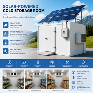 Conteneur mobile <span class=keywords><strong>frigorifique</strong></span> autonome Haobei pour <span class=keywords><strong>chambre</strong></span> <span class=keywords><strong>froide</strong></span> solaire, congélateur de stockage agricole, taille personnalisée, économie d'énergie - Product Image 4