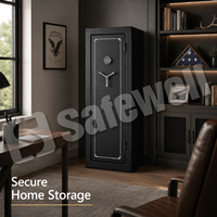 Coffre-fort professionnel Safewell pour armes à feu, armoire de sécurité haute en acier, coffres-forts dissimulés anti-effraction avec serrure à combinaison mécanique, vente en gros