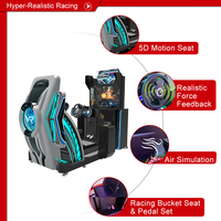 Mini machine de jeu de course, pièces de monnaie, simulateur arcade, VR