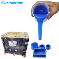 Caoutchouc de silicone liquide souple 20A pour la fabrication de moules, caoutchouc de silicone RTV-2