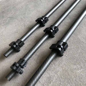 MARCH Precision - Barra Telescópica de Fibra de Carbono de 1.6m con Deslizamiento Suave para Detector de Metales, Ajustable en Longitud, Directo de Fábrica - Product Image 4