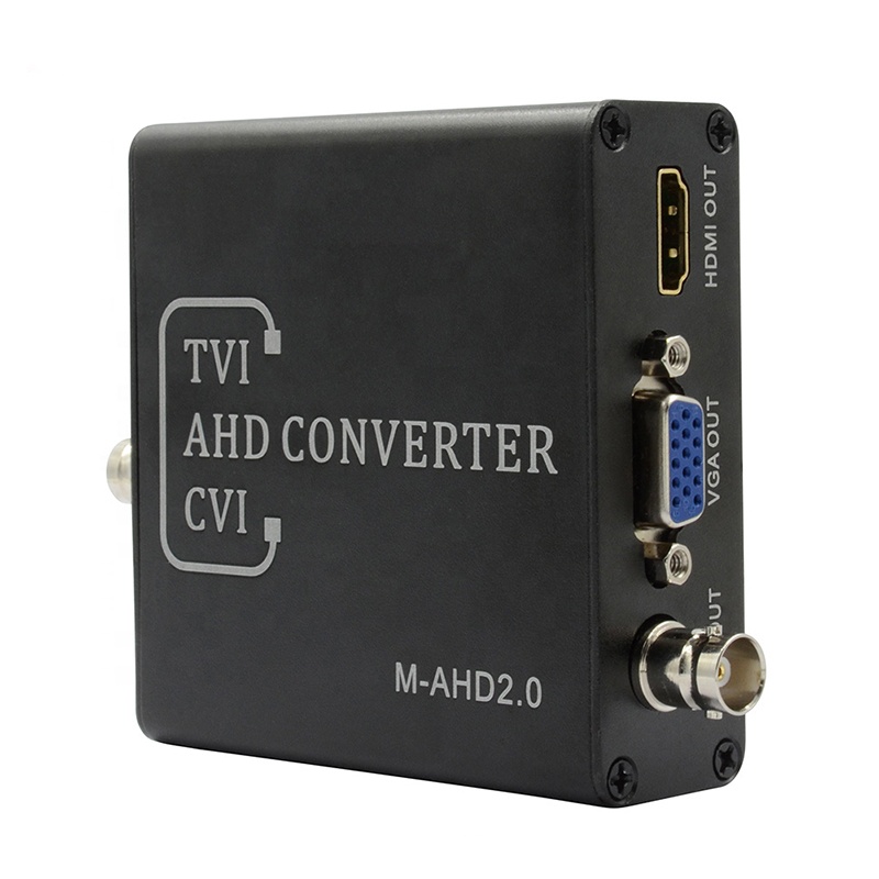 Xput High Quality Converter AHD TVI CVI To HDMI VGA BNC CVBs Video Converter