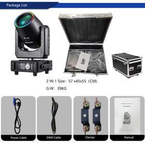 AICPOSE Nueva Mini Luz de Cabeza Móvil Beam 7R 230W, Luz de Efecto para Escenario, Control DMX - Product Image 6