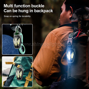 Multifunctional Mini <strong>LED</strong> <strong>Keychain</strong> Light USB Charging Emergency Lamps Camping Fishing Climbing <strong>Flashlight</strong> - Product Image 4